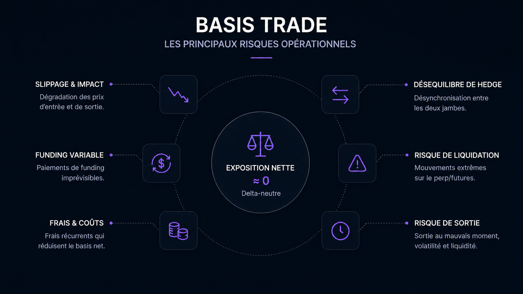 Cartographie des risques opérationnels dans une stratégie basis trade